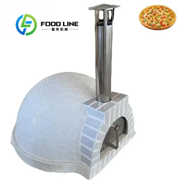 Four à pizza portable en céramique personnalisable pour pizza, pain et viande - Utilisation extérieure et intérieure - Polyvalent pour barbecues et cuissons - Garantie de 3 ans - Style DIY - Occasions spéciales