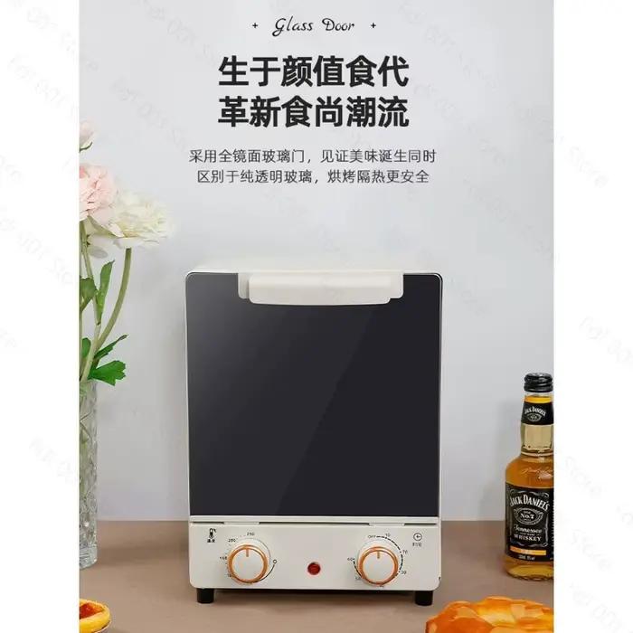 Four électrique domestique 15L/L, friteuse à air, four à micro-ondes, machine tout-en-un pour rôtir les patates douces et les ailes de poulet, officiel