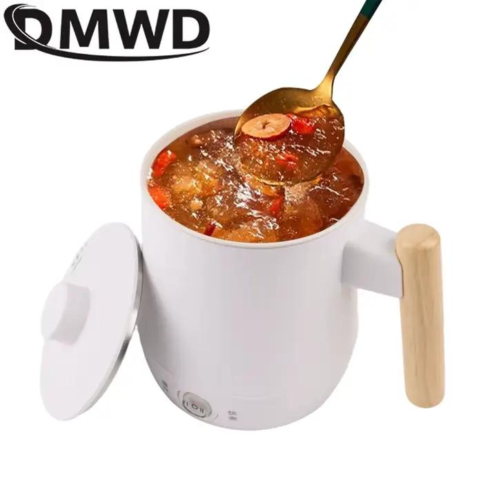 Bouilloire électrique multifonctionnelle tasse de santé 600ml pour café thé lait soupe riz et plus couleurs variées pour la maison