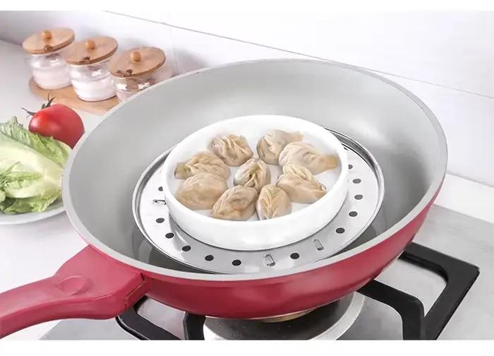 Plaque de cuisson à la vapeur en acier inoxydable