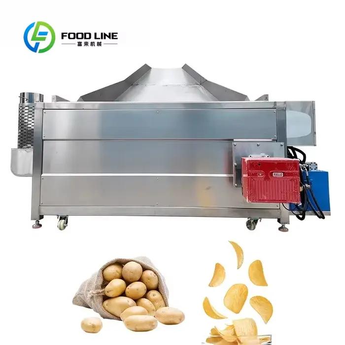 Friteuse électrique automatique à agitation de taille personnalisée