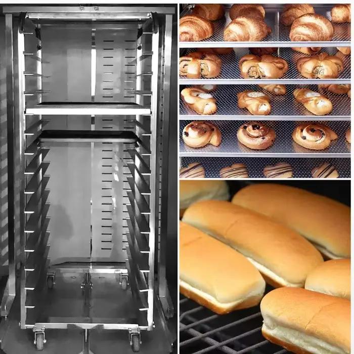 Four Rotatif Commercial Grande Capacité pour Boulangerie - 12