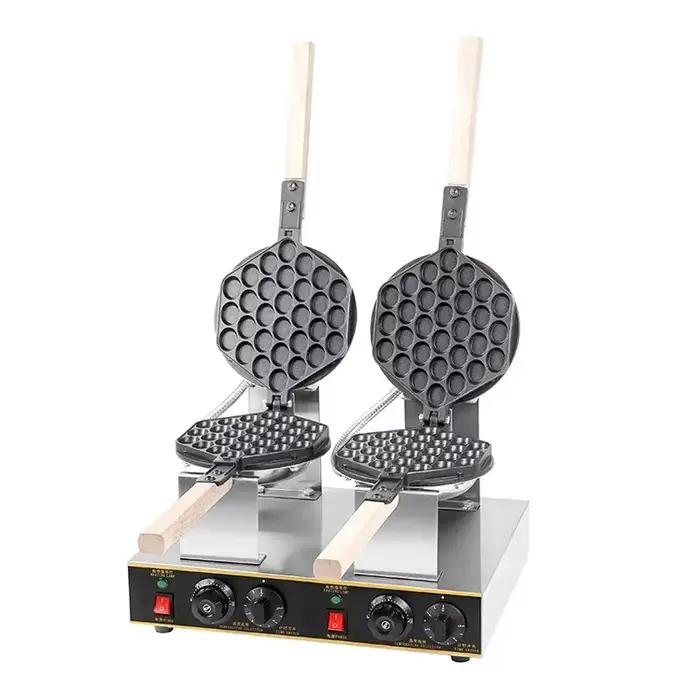 Gaufrier électrique Commercial à double tête