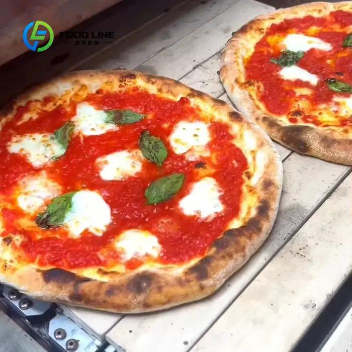Four à pizza à bande transporteuse rapide pour cuisson de pizza, pitas et naans professionnellement adapté à la maison et aux événements familiaux