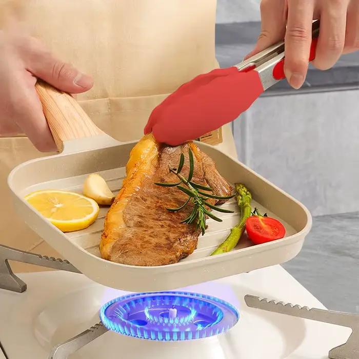 Poêle à gril antiadhésive pour tous les cuisinières