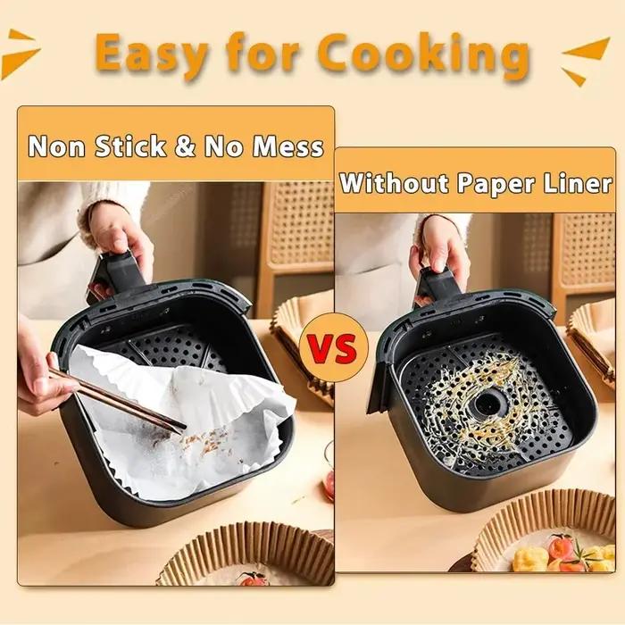 Papier antiadhésif pour friteuse à air et poulet