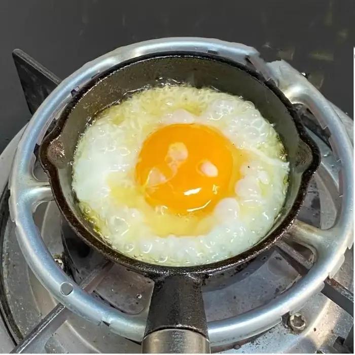 Mini poêle à Omelette antiadhésive en fonte
