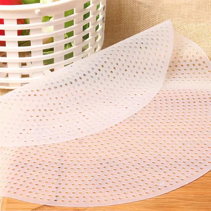 Cuiseur vapeur antiadhésif en Silicone réutilisable Dim Sum