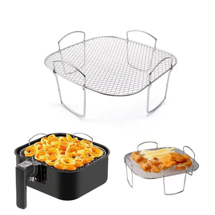 Support de rôtissage multifonctionnel Compatible Airfryer déshydrateur