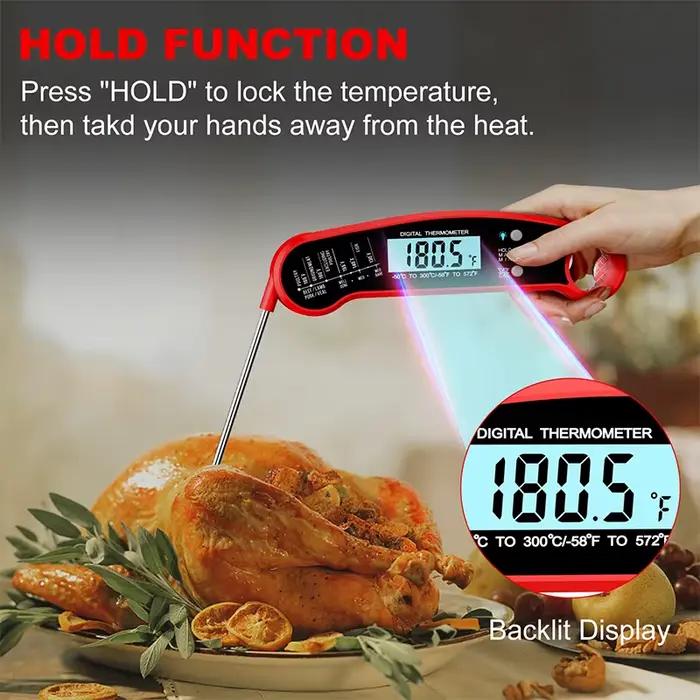 1 Pc thermomètre à viande instantané étanche Ultra-rapide