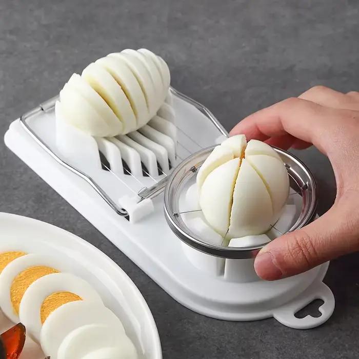 304 trancheuse d'œufs diviseurs de tranchage nouveaux accessoires de cuisine ensembles de gadgets ustensiles