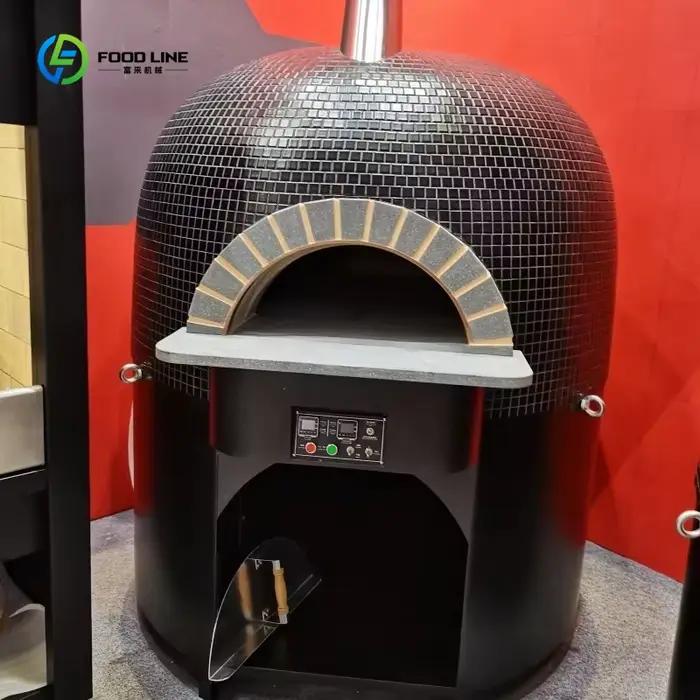 Four à pizza multifonctionnel au bois style italien pour restaurant et cuisine extérieure cuisson traditionnelle et personnalisation possible