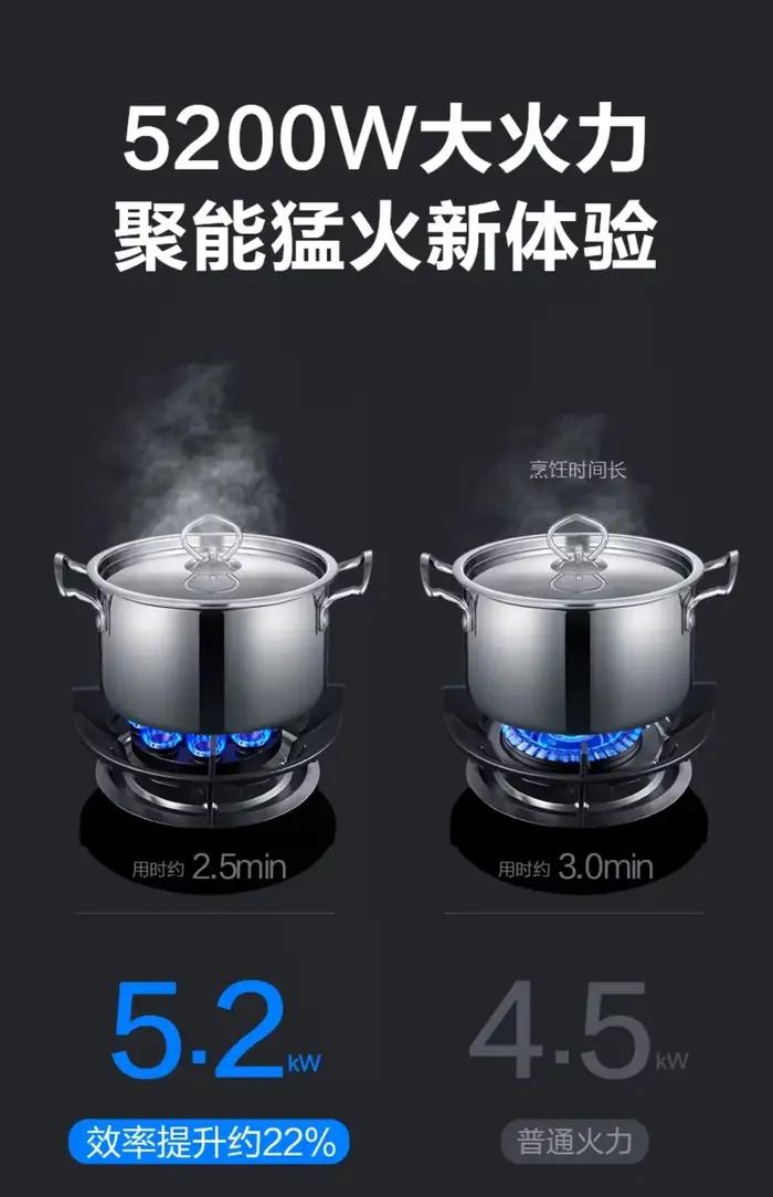 Cuisinière à gaz simple intégrée avec cuisinière à gaz GPL/naturel