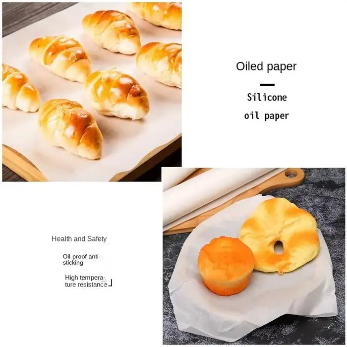 Feuilles de cuisson en papier parchemin de 5000mm