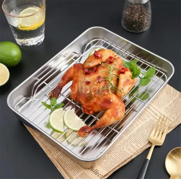 Plaque de cuisson en acier inoxydable 304