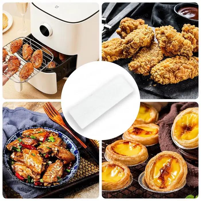 Filtres de remplacement pour friteuses à air 6QT Instant Vortex Plus en coton haute qualité pour une cuisine propre et saine occasions spéciales