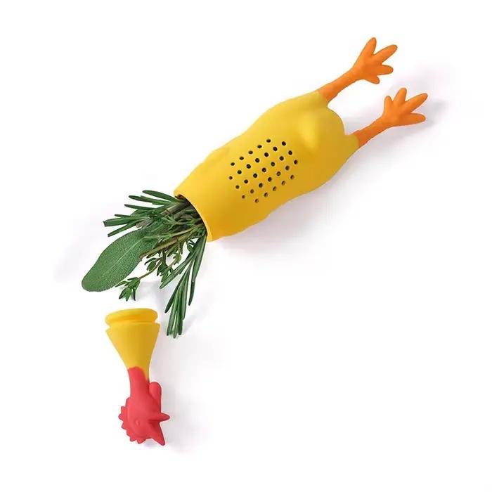 Boîte de condiments en silicone pour poulet mijoté
