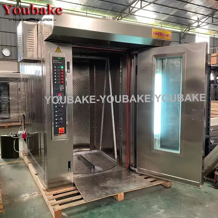 Four à pain industriel FL 32 plateaux four rotatif à gaz pour boulangerie professionnelles occassions spéciales