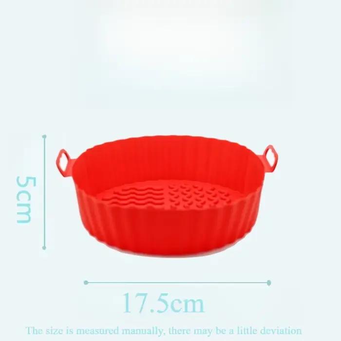 Gadgets de cuisine, revêtement rond en Silicone pour friteuse à Air