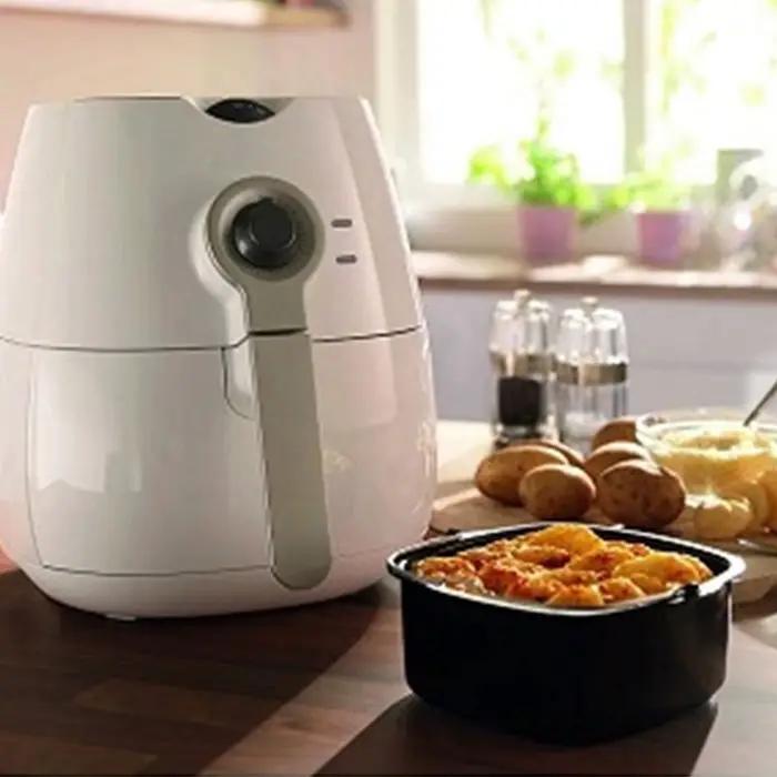 Friteuse à Air avec moules à gâteaux 7 et 8 pouces pour brownies, casatas et pizzas, antiadhésive, résistante à la chaleur, idéale pour la maison, le dortoir ou l'appartement, à offrir pour les fêtes et occasions spéciales