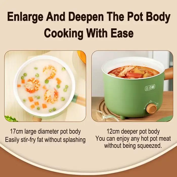 Cuisinière électrique appareil de cuisine Double couche maison pour marmite cuisson soupe chauffage multifonction