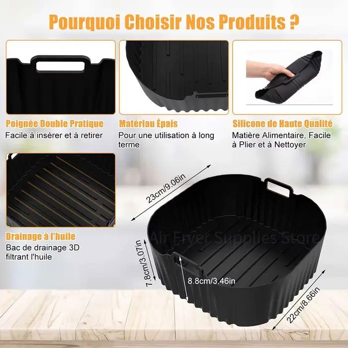 Moule de friteuse à Air pour Philips série 2000 NA230/00 COSORI 5