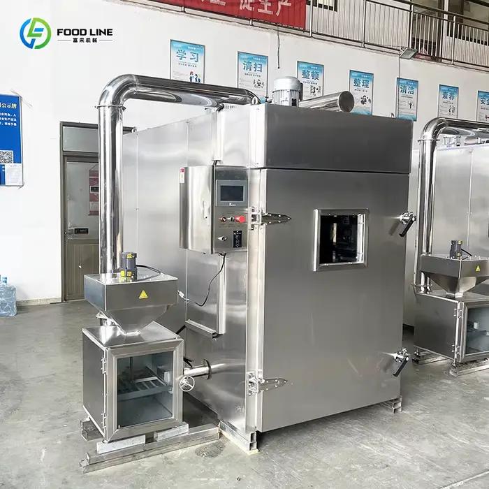 Sausage Smokhouse FL pour professionnels, machine à fumer automatique, fumoir pour viandes et poissons, qualité supérieure, design moderne, faible niveau sonore, certifié CE, augmentation de la productivité, sécurité et fiabilité