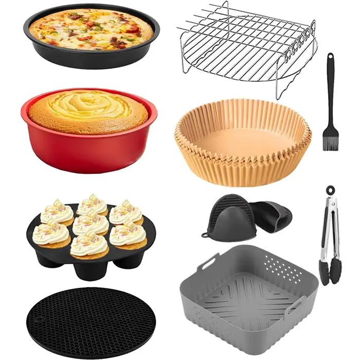 Ensemble de moules en Silicone pour friteuse à Air