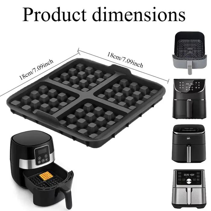 Moule à gaufres en silicone pour friteuse à air