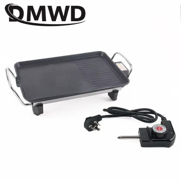 Four électrique multifonction rôtissoire mini poêle barbecue plaque chauffante intérieure grillage sans fumée pour cuisine professionnelle occasions spéciales