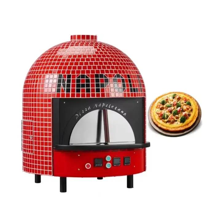 Four à pizza professionnel en pierre style italien traditionnel pour usage commercial restaurants traiteurs boulangeries occasions spéciales pizza de qualité supérieure