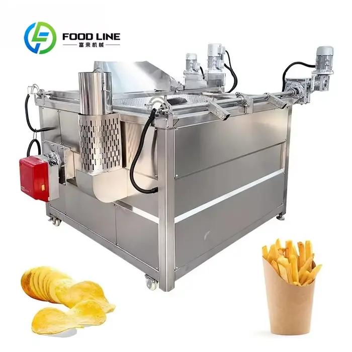 Friteuse électrique automatique à agitation de taille personnalisée