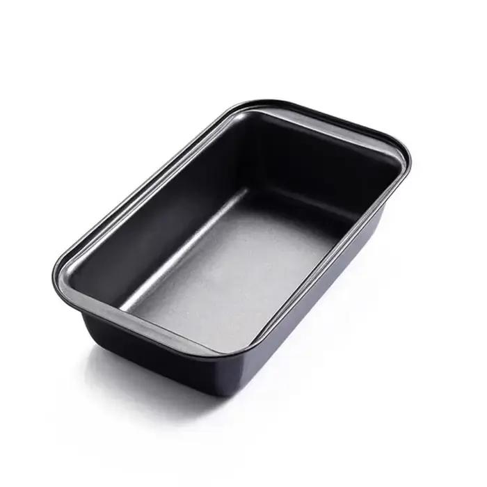Grand poêle à Toast antiadhésif en acier au carbone