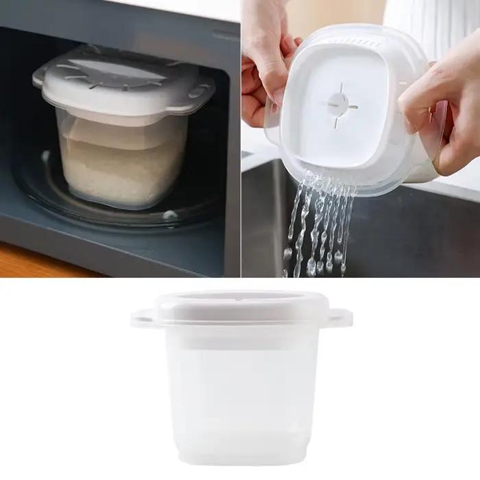 2 pièces – Cuiseur à riz multifonctionnel pour micro-ondes