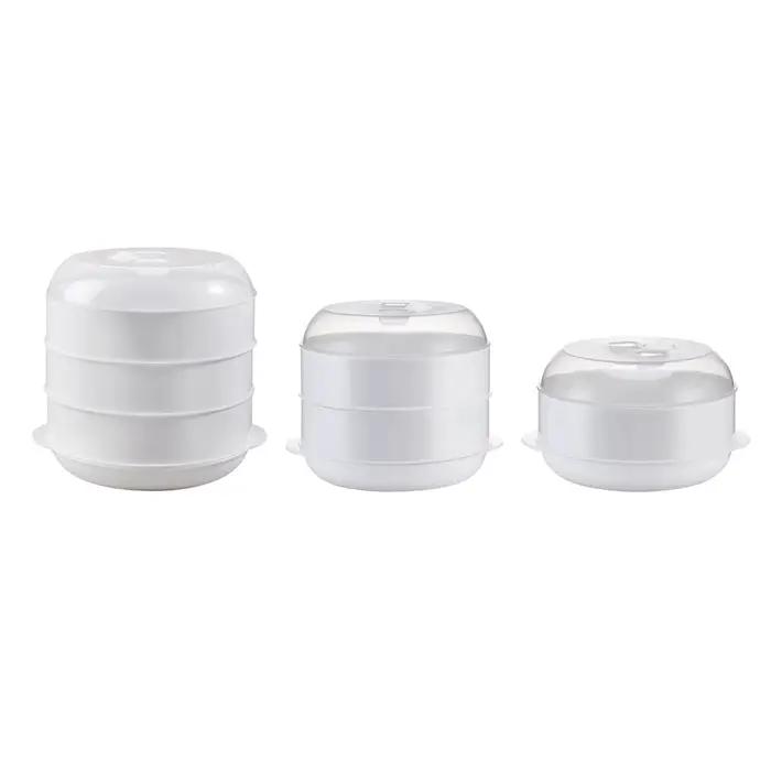 Cuiseur vapeur chauffant pour micro-ondes multifonctionnel sain rapide et facile à utiliser pour légumes poisson et autres aliments pour la maison