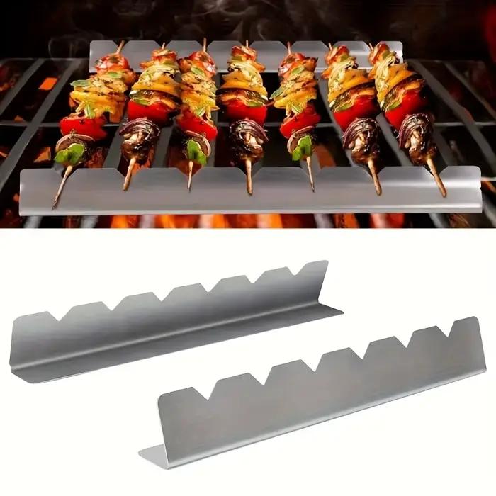 Supports de brochettes universels adaptés au Barbecue