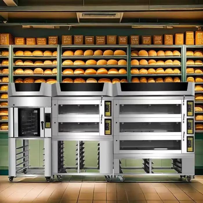 Four à pâtisserie multifonctionnel avec étuve de levage pour boulangerie, restaurant, hôtel et usine de production alimentaire occasions spéciales