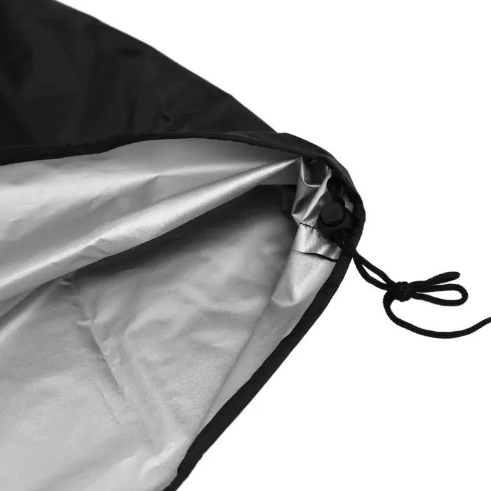 2Pcs Housse de protection imperméable ronde de 77 cm pour barbecue au gaz ou électrique