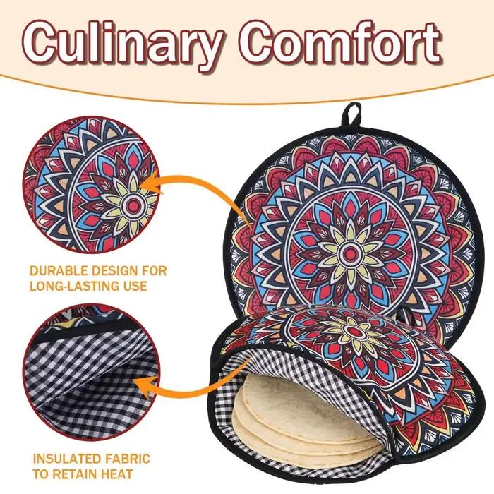 Pochette chauffante pour tortillas