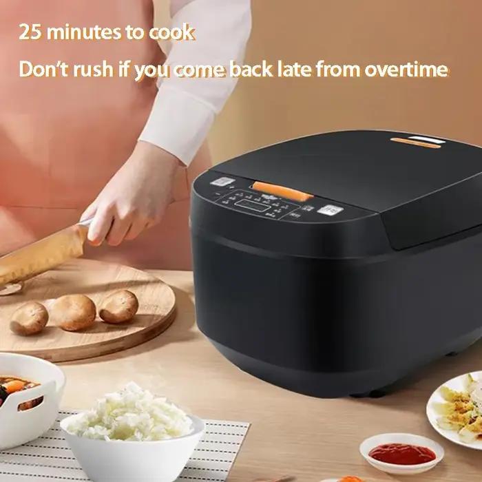 Cuiseur à riz domestique 5L cuiseur à riz chauffant minuterie de rendez-vous intelligent cuisson rapide haute teneur en feu multifonction occasion familiale week-end cadeau débutant en cuisine