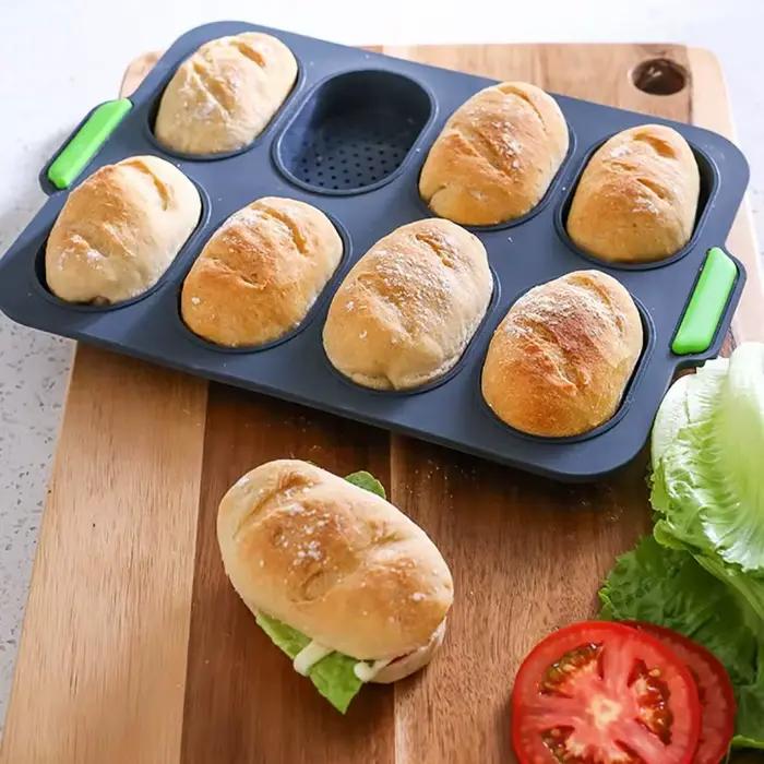 Moule à pain antiadhésif en Silicone