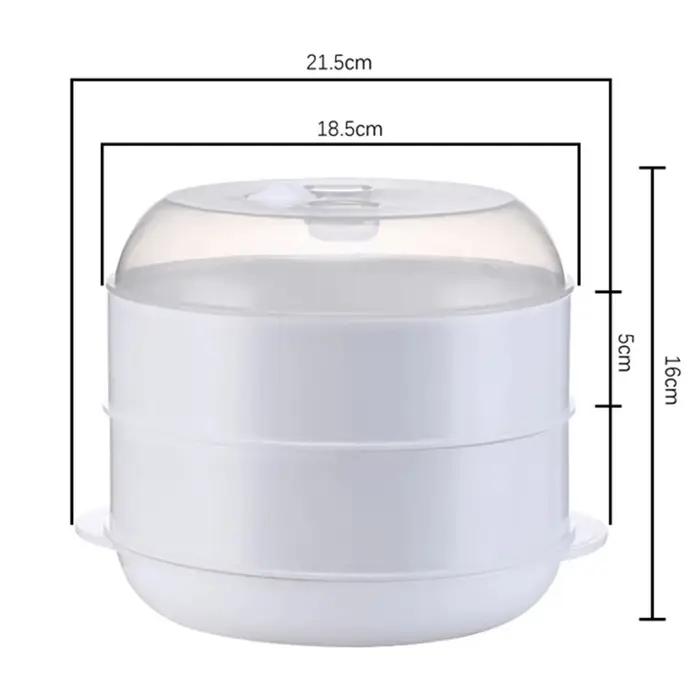 Cuiseur vapeur chauffant pour micro-ondes multifonctionnel sain rapide et facile à utiliser pour légumes poisson et autres aliments pour la maison