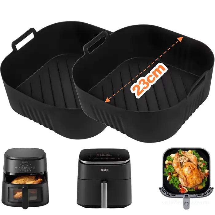 Panier en Silicone XXL de 23cm pour friteuse à Air pour Ninja 180