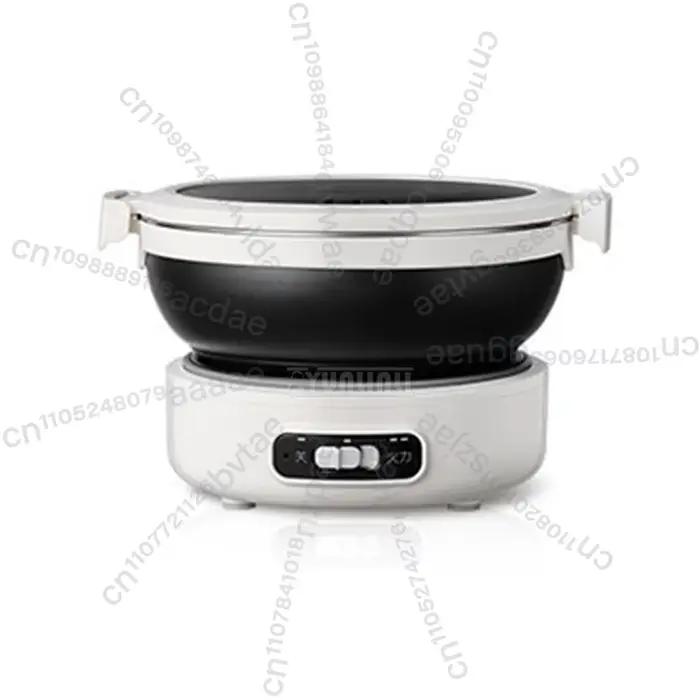 Casserole électrique multifonctionnelle en acier inoxydable durable de qualité alimentaire