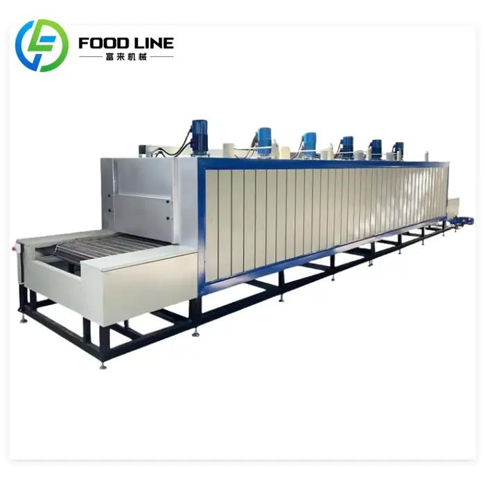 Four à Vapeur Continu FL pour Cuisson de Poulet et Produits à Base de Viande de Poulet Grande Capacité avec Contrôle Tactile et Multifonctionnel