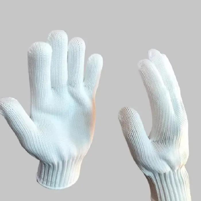 Gants résistants à la chaleur 200 degrés celsius pour four grill haute température antidérapants tricotés pour sécurité et confort de cuisine