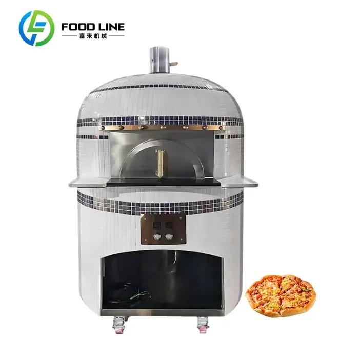Four à Pizza Neapolitain Électrique avec Contrôle de Température Précis et Fonction Vapeur pour Cuisine Professionnelle et Domestique