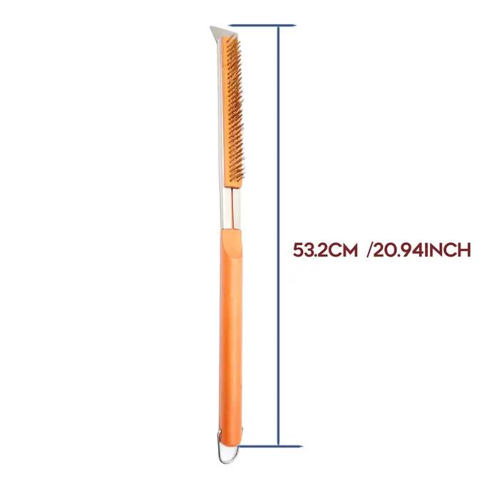Brosse pour four à pizza avec raclette - Brosse pour pierre à pizza