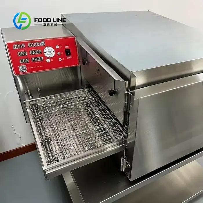Four commercial Bakers Rock en acier inoxydable 304 avec technologie d'impingement pour pizza, pain et gâteaux occasions spéciales restaurations et pizzerias
