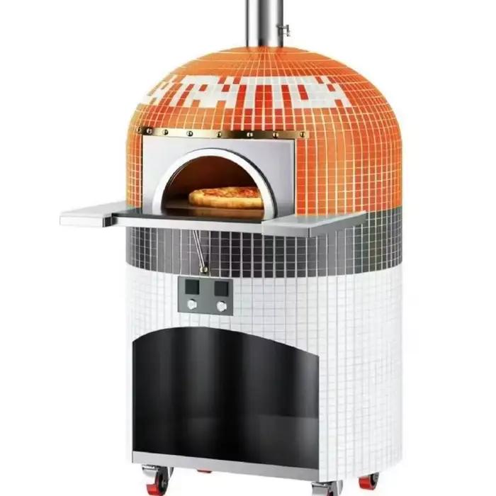 Four à pizza industriel domestique 500 degrés, électrique, à gaz, à bois, en briques, pour la cuisson du pain, machine à pizza personnalisée occasions spéciales restaurant boulangerie hotel